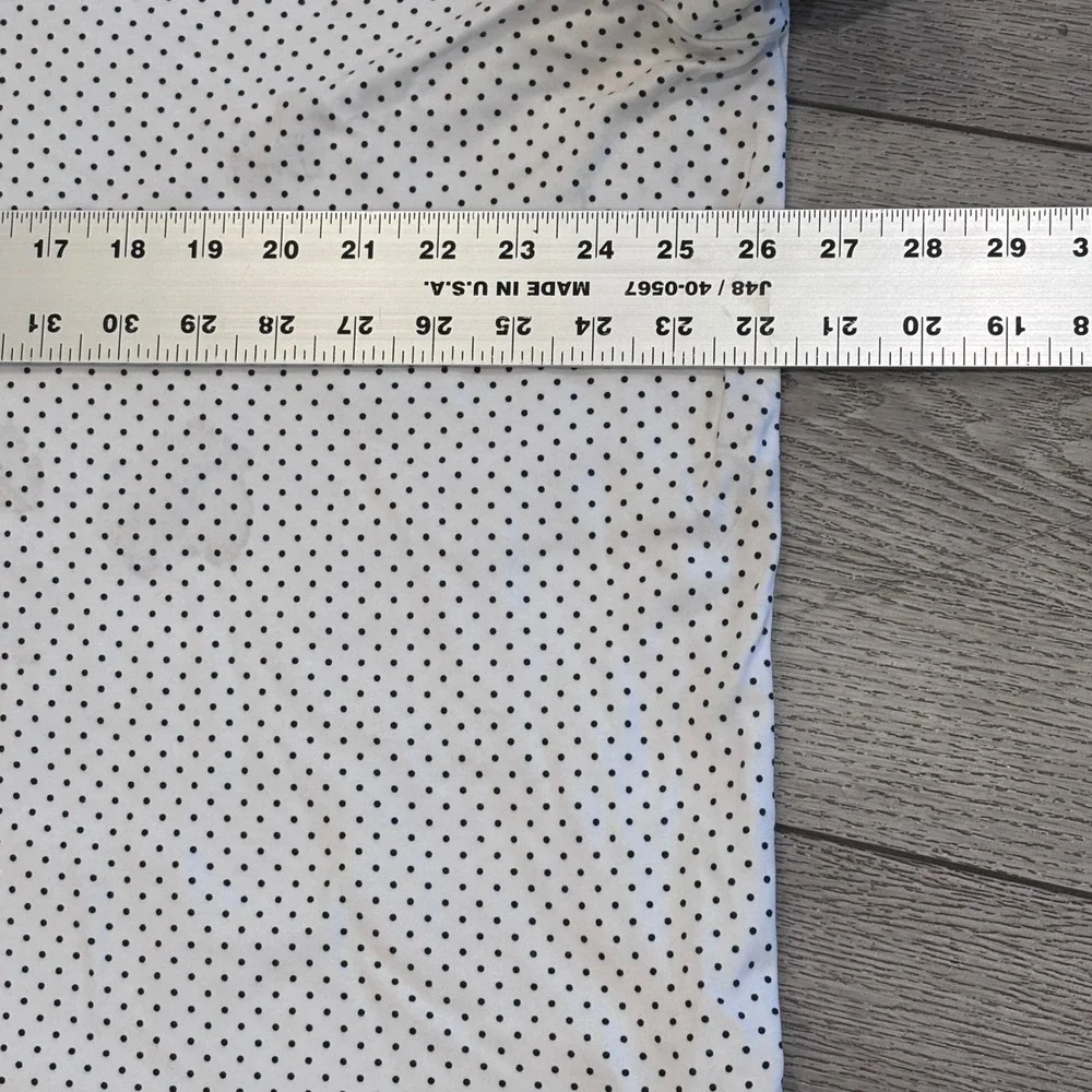 Polo Ralph Lauren Polo Shirt Mens XXL White Polka Dot Classic Fit Short Sleeve